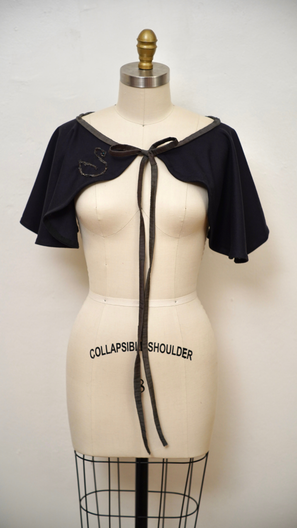Spider Silk and Wool Cape